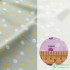 Polka Dot Chiffon Fabric Opaque Printed Color Big Dots for Sewing Summer Clothes By Meters