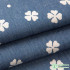 Summer Thin and Soft Cotton Printed Denim Fabric Clover Star Polka dots Stripe for Sewing Clothes Pants by the half Meter