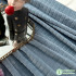 Stripe Double-faced Pajamas Flannel Sewing Fabric for Sofa Pajamas Dolls Handmade by the Half Meter