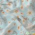 Dots Floral Printed Spun Chiffon for Quilting Clothes Dresses DIY Home Decor Fabric