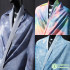 Tie Dye Denim Fabric Thin for Sewing Summer Clothes Dresses Colourful by Half Meter