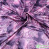 Vintage Polyester Charmeuse Satin Fabric Elegant Paisley Floral Print For Scarfs Dresses Sold By Yard