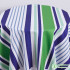 Geometric Canvas Fabric Stripes Triangle Polyester for Tablecloths Curtains Pillows Handmade DIY per Meters