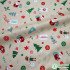 Christmas Decoration Fabric for Sew DIY Handmade Snowman Doll Tree Elk Santa Claus by Half Meter