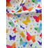 Cat Butterfly Heart Pure Cotton Digital Printing Fabric Colorful for Sewing DIY Handmade by Half Meter