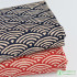 Japanese Wavy Scales Cotton Twill Fabric for Bed Sheet Sew Clothes Home Textile Per Half Meter