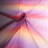 imitated silk fabric changing shade 100d chiffon fabric sheer Gradual color gowns dress material 150cm wide by yard