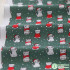 Cat Digital Printing Cotton Fabric for Sewing Baby Clothes DIY Handmade Patchwork Supplies Per Half Meter
