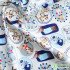 100% Cotton Cartoon Dogs Digital Printing Fabric For Sewing Children Clothes Shirts DIY Handmade Bags Per Half Meter
