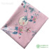 Suede Fabric Chinese Style Flowers Digital Printing for Sewing Autumn And Winter Clothes Handmade DIY by Half Meter