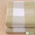 Plaid Fabric Dyed Linen Solid Color for Sewing Pillow Sofa Tablecloth Black and White Grid by Meters
