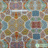 Mandala Cotton Fabric Digital Printed Bohemian Style for Sewing Clothes Bags DIY Handmade by Half Meter