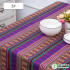 Thicken Cotton Linen Bohemian  Yarn Dyed Upholstery Fabric for Curtain Safa Home Textile 100x150cm