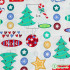 Christmas Fabric Xmas Cotton Twill Cloth Santa Claus Tree Snowman for Sewing Patchwork By The Meter