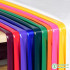 High Quality Elastic Mirror Super Bright Surface PU Leather Fabric Solid Color Soft Delicate Per Half Meter