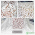 White Hollow Out Lace Fabric For Wedding Decorations Home Decor Fabric by the Metre 100cmx140cm