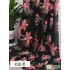 Chiffon Fabric Pearl Printed Floral Plant Breathable for Sewing Summer Dresses Clothes by Meters