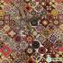 Mandala Cotton Fabric Digital Printed Bohemian Style for Sewing Clothes Bags DIY Handmade by Half Meter