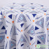 Geometric Canvas Fabric Stripes Triangle Polyester for Tablecloths Curtains Pillows Handmade DIY per Meters