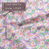 Colorful Small Floral Printed Cotton Poplin Fabric for Dress DIY Sewing Clothes Patchwork 50x140cm