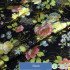 Peony Flowers Polyester Satin Brocade Fabric for Sewing Clothes Dresses Hanfu Kimono 0.5X0.7m