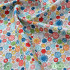 Cotton Fabric Sewing Machine Home Floral Dots Digital Printed DIY Handmade by Half Meter