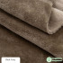 Solid Color Thicken Double-faced Pajama Flannel Quilting Fabric for Sewing Clothes Pajama Per Half Meter