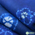 Cotton Fabric Blue Dyed Imitation Tie Dye Ethnic Style DIY Handmade by Half Meter