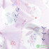 Garden Plant Squirrel Rabbit Cotton Twill Fabric Bedding Four Pieces Bed Set By Half Meter
