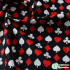 Ins Poker Element Cotton Digital Printing Fabric For Sewing Handmade DIY Clothing Tablecloth Home Furniture Decor Textile By Met
