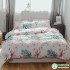 Garden Plant Squirrel Rabbit Cotton Twill Fabric Bedding Four Pieces Bed Set By Half Meter