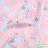 Floral Twill Cotton Fabric Pastoral Small Fresh Flowers DIY Handmade by Half Meter