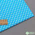 Polka Dot Cotton Fabric Printed Poplin Handmade DIY 3.5mm 2mm Dots for Sewing Per Half Meter