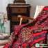 Bohemian Fabric Ethnic Style Printed Cotton and Linen Retro Handmade DIY Patchwork per Half Meter