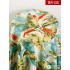 Plant Flower Printed Canvas Fabric for Sewing Tablecloth Curtain Chair Cover Handbag Tent Sofa Handmade DIY per Meters