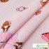 Baby Thin Cartoon Liberty Polyester Rayon Sewing Fabric for Quilting Clothes Top DIY Handmade by the Half Meter