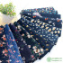 Rayon Fabric Dark Small Floral Flower Thin And Light DIY Handmade Pajamas Summer Clothes By Half Meter