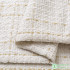 Tweed Woolen Fabric Plaid Jacket Skirt Handmade DIY Overcoat Coat Skirt By Meters
