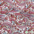 Ethnic Bandana Paisley Fabric Floral Cotton Printed Poplin for Sewing Dresses DIY Handmade Dolls Accessories Per Half Meter