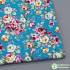 Pastoral Large Floral Cotton Poplin Fabric for Sewing Clothes DIY Handmade Doll Clothes Per Half Meter