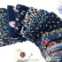 Rayon Fabric Dark Small Floral Flower Thin And Light DIY Handmade Pajamas Summer Clothes By Half Meter