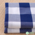 Plaid Fabric Dyed Linen Solid Color for Sewing Pillow Sofa Tablecloth Black and White Grid by Meters