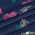 Summer Thin Non Elastic Blended Printed Denim Fabric for Quilting Sewing Clothes Skirt per Half Meter