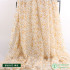 Little Daisy French Floral Chiffon Drape Fabric Liberty Chiffon for Sewing DIY Dress By The Meter