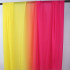 shade chiffon ombre material 2 tone 100D chiffon gradient tissu flowing evening dress fabric for wedding gowns