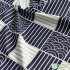 Japanese Wavy Scales Cotton Twill Fabric for Bed Sheet Sew Clothes Home Textile Per Half Meter