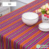 Thicken Cotton Linen Bohemian  Yarn Dyed Upholstery Fabric for Curtain Safa Home Textile 100x150cm