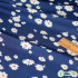 Rayon Fabric Dark Small Floral Flower Thin And Light DIY Handmade Pajamas Summer Clothes By Half Meter