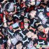 100% Cotton Cartoon Dogs Digital Printing Fabric For Sewing Children Clothes Shirts DIY Handmade Bags Per Half Meter