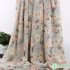 French Floral Daisy Liberty Chiffon Drape Fabric for Quilting Summer Tops Dress DIY Handmade Per Meter